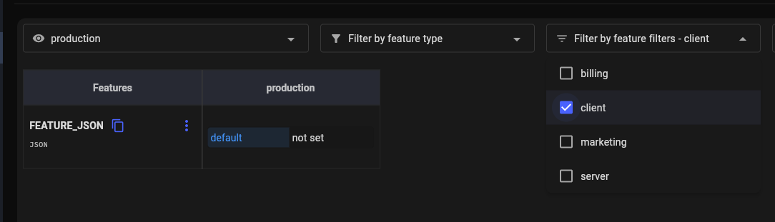 Feature editing