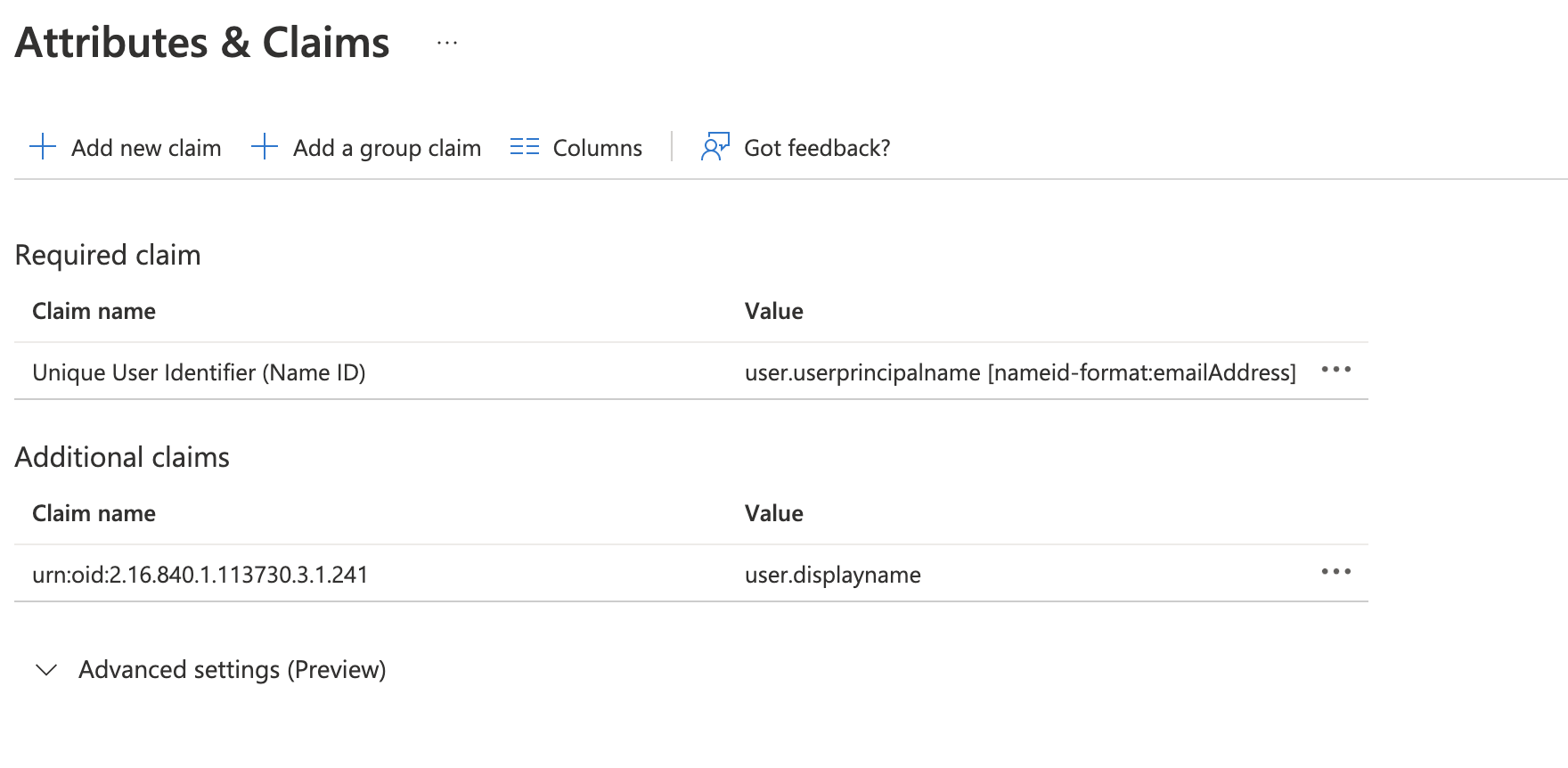 Azure-saml-featurehub